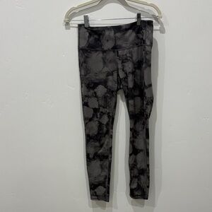 Athleta Gray Patterned Leggings